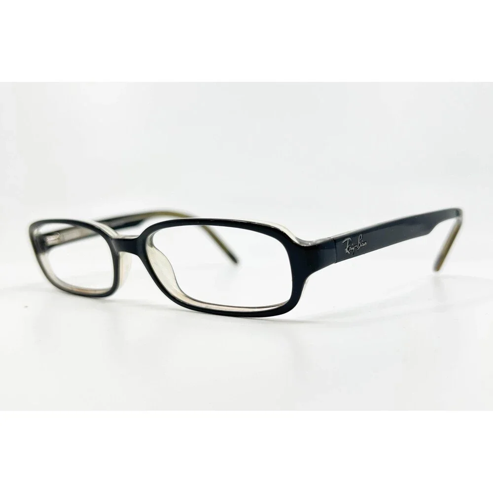 Ray-Ban Eyeglasses Women Black RB 5053 2034 52-16-135 Rectangular Frame